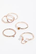 Heartstone Ring Set By Free People